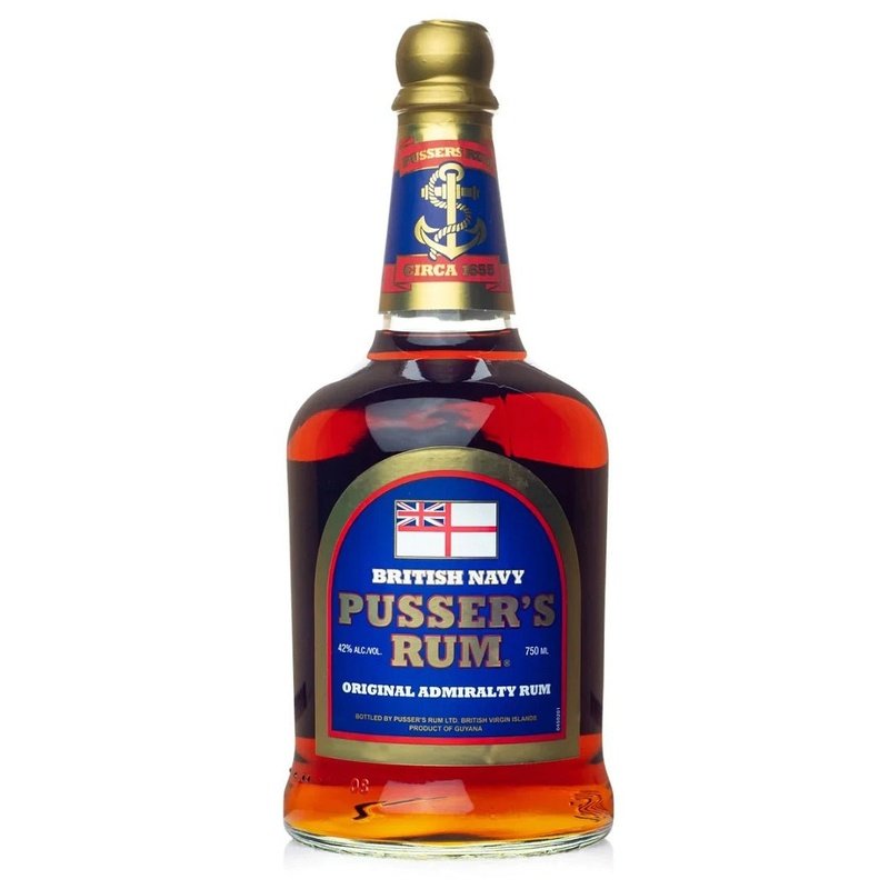 Pusser's British Navy 'Blue Label' Original Rum - Vintage Wine & Spirits