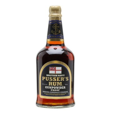 Pusser's British Navy Gunpowder Proof Rum - Vintage Wine & Spirits