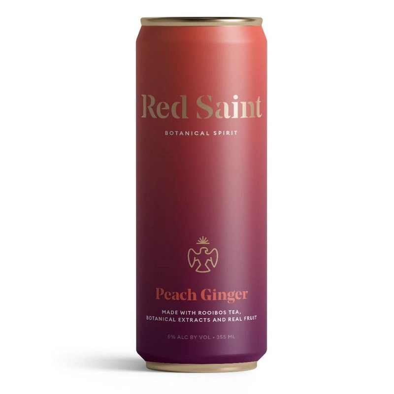 Red Saint Peach Ginger Botanical Spirit 4-Pack - Vintage Wine & Spirits