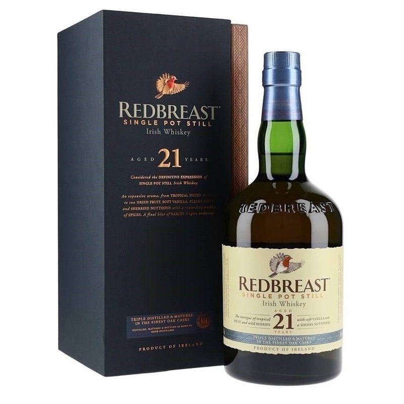 Redbreast 21 Year Old Single Pot Still Irish Whiskey - Vintage Wine & Spirits