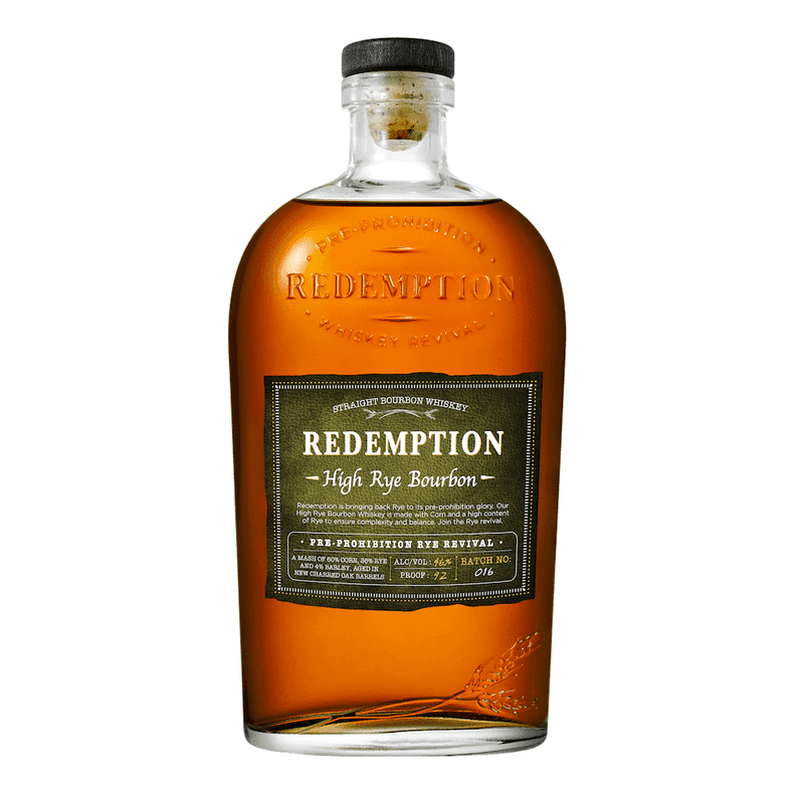 Redemption High Rye Straight Bourbon Whiskey - Vintage Wine & Spirits