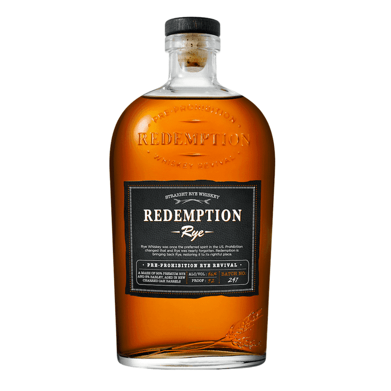 Redemption Rye Straight Rye Whiskey - Vintage Wine & Spirits