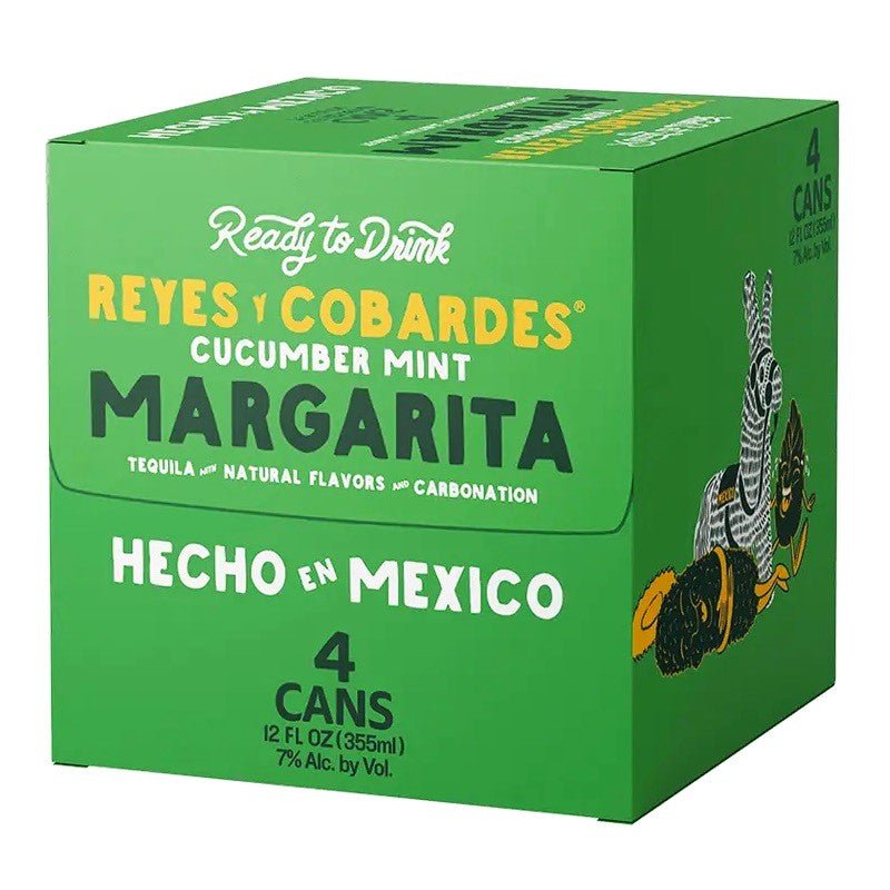 Reyes y Cobardes Cucumber Mint Margarita 4-Pack - Vintage Wine & Spirits