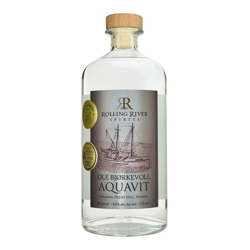 Rolling River Ole Bjørkevoll Aquavit - Vintage Wine & Spirits
