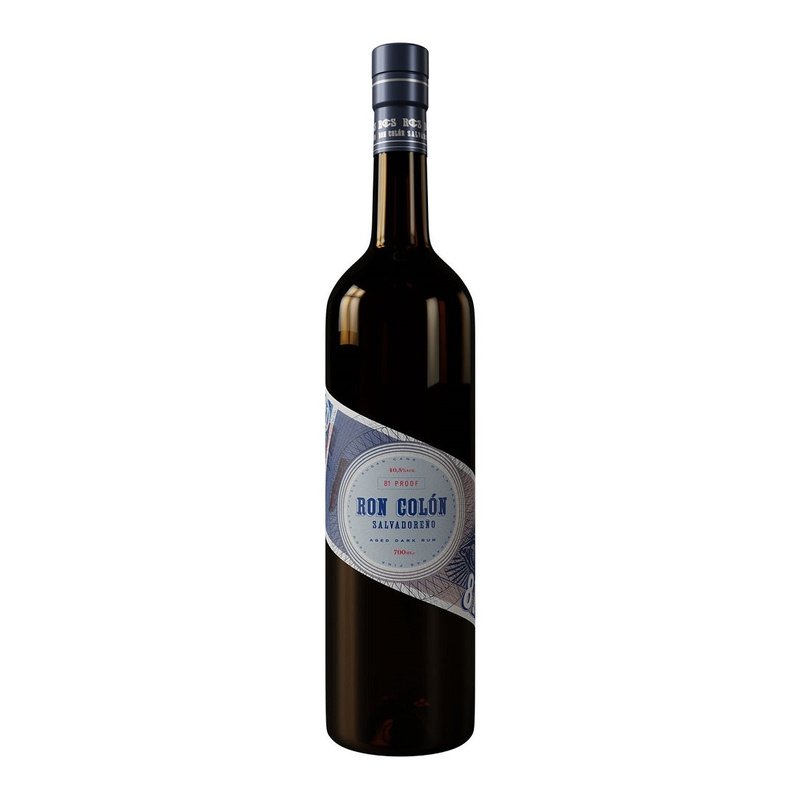 Ron Colón Salvadoreno Dark Aged Rum Blue Label 81 Proof - Vintage Wine & Spirits