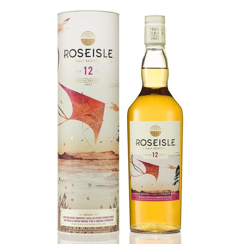 Roseisle 12 Year Old 'The Origami Kite' Special Release 2023 Single Malt Scotch Whisky - Vintage Wine & Spirits