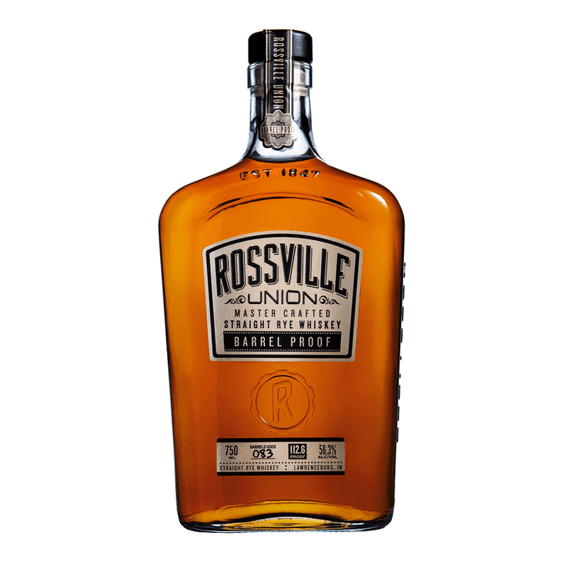 Rossville Union Master Crafted Barrel Proof Straight Rye Whiskey - Vintage Wine & Spirits
