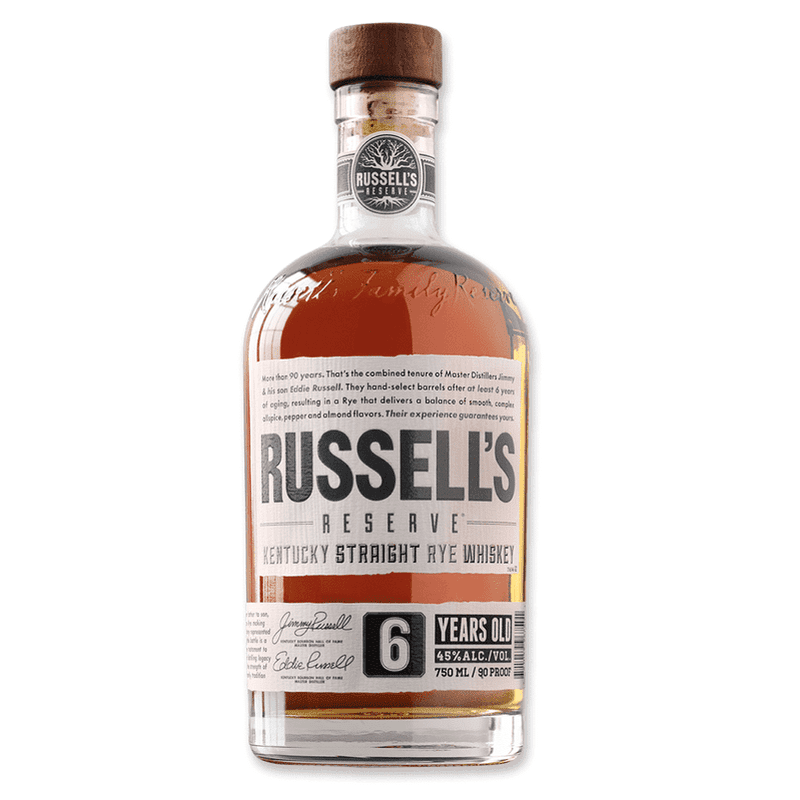 Russell's Reserve 6 Year Old Kentucky Straight Rye Whiskey - Vintage Wine & Spirits