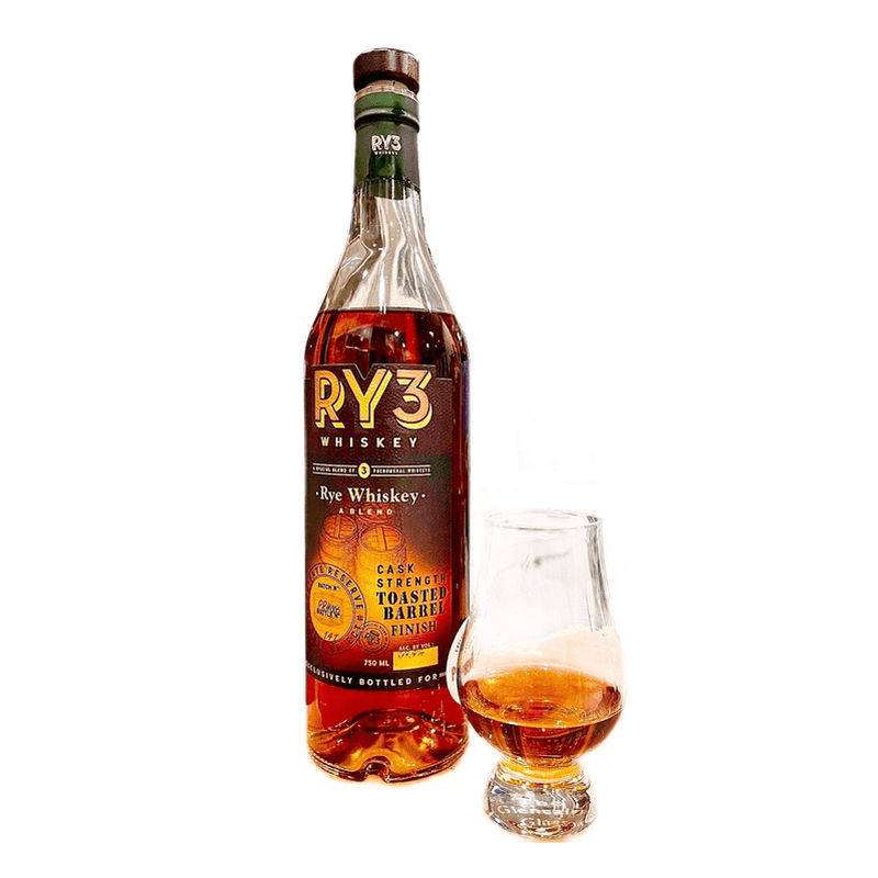 Ry3 Whiskey Cask Strength Toasted Barrel Finish Rye Whiskey - Vintage Wine & Spirits