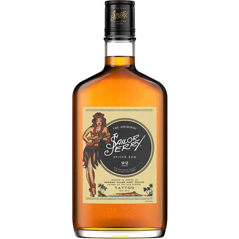 Sailor Jerry Spiced Rum 375 - PET Bottle - Vintage Wine & Spirits