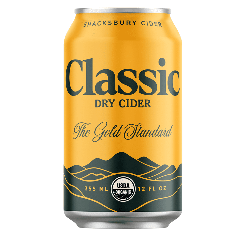 Shacksbury 'Classic' Dry Cider 4-Pack - Vintage Wine & Spirits