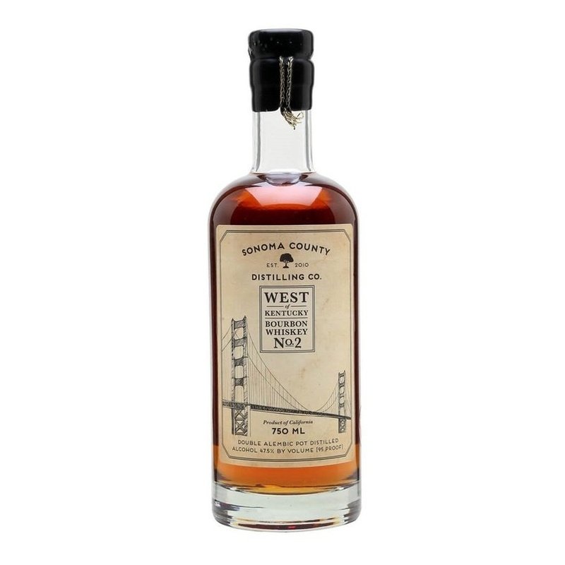 Sonoma County Distilling Co. West of Kentucky Bourbon Whiskey - Vintage Wine & Spirits