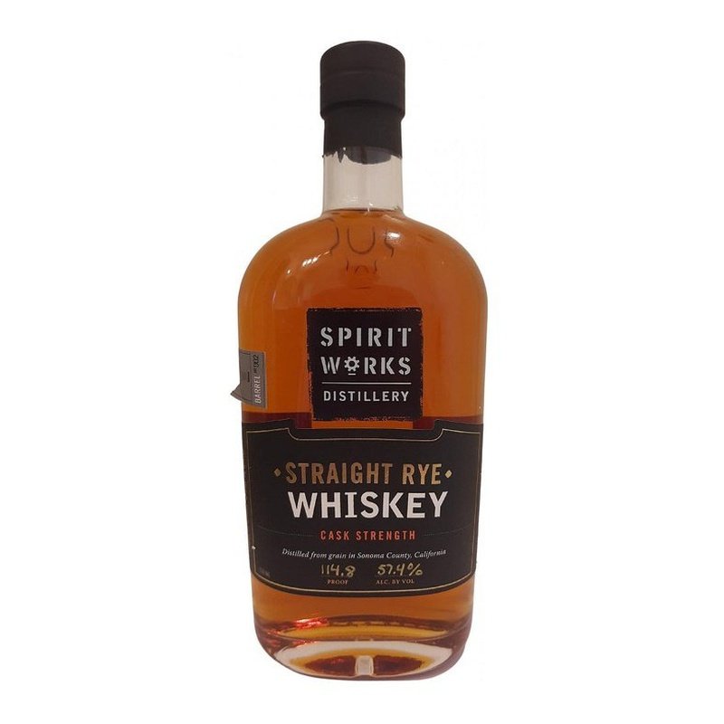 Spirit Works Distillery Cask Strength Straight Rye Whiskey - Vintage Wine & Spirits
