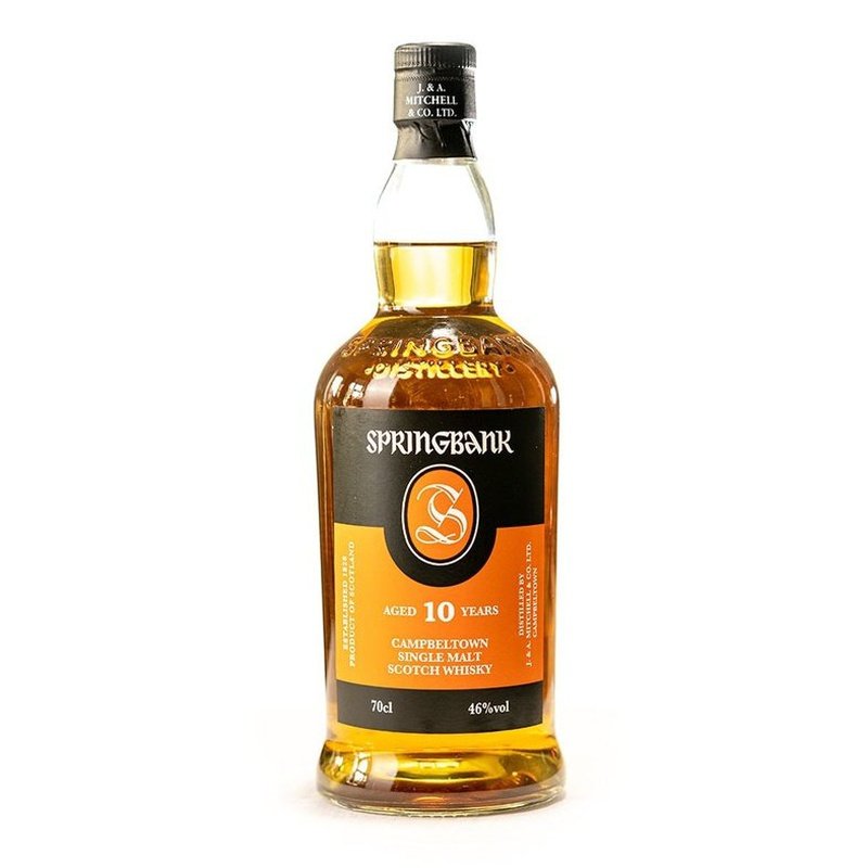 Springbank 10 Year Old Campbeltown Single Malt Scotch Whisky - Vintage Wine & Spirits