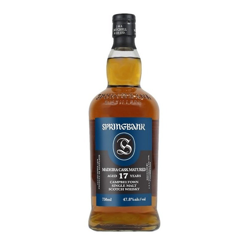 Springbank 17 Year Old Madeira Cask Matured Single Malt Scotch Whisky - Vintage Wine & Spirits