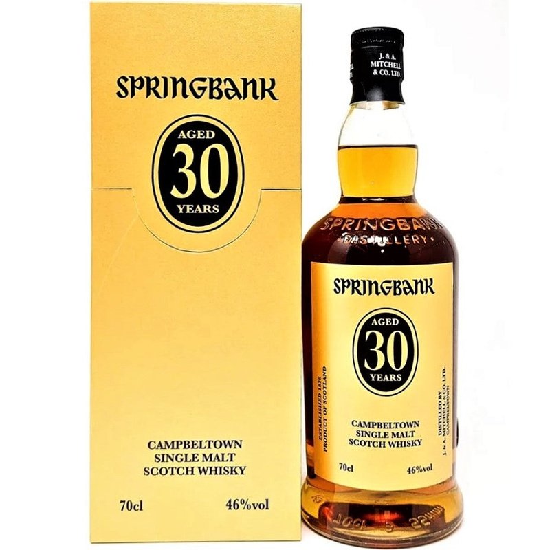 Springbank 30 Year Old Campbeltown Single Malt Scotch Whisky - Vintage Wine & Spirits