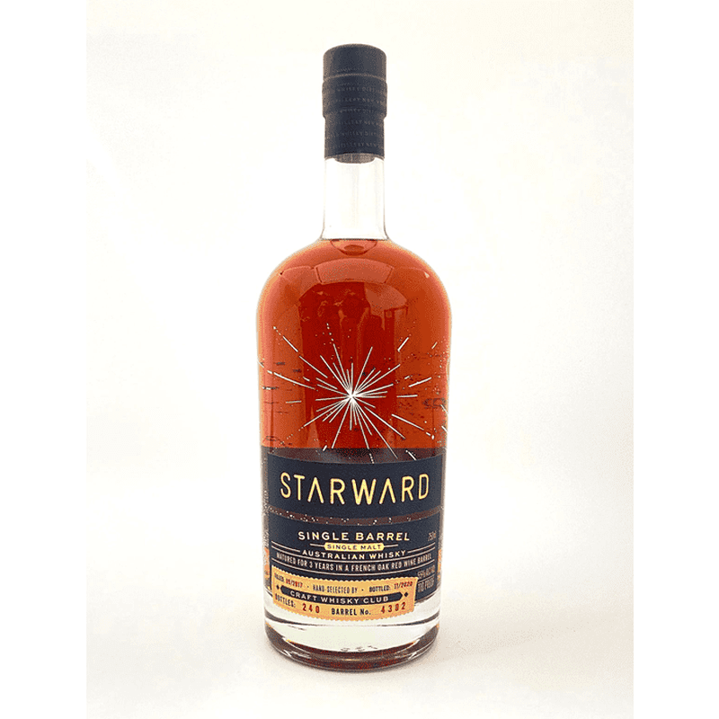 Starward 3 Year Old Single Malt Australian Whisky LVS Selection 112 Proof - Vintage Wine & Spirits