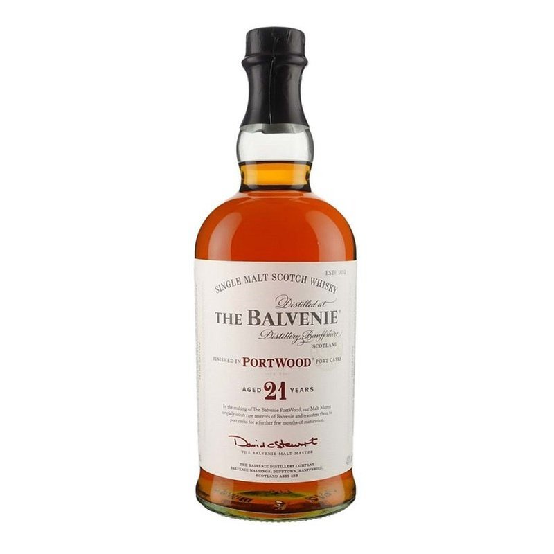 The Balvenie 21 Year Old PortWood Single Malt Scotch Whisky - Vintage Wine & Spirits