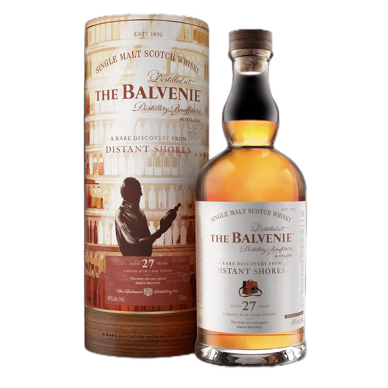 The Balvenie 27 Year Old 'A Rare Discovery from Distant Shores' Single Malt Scotch Whisky - Vintage Wine & Spirits