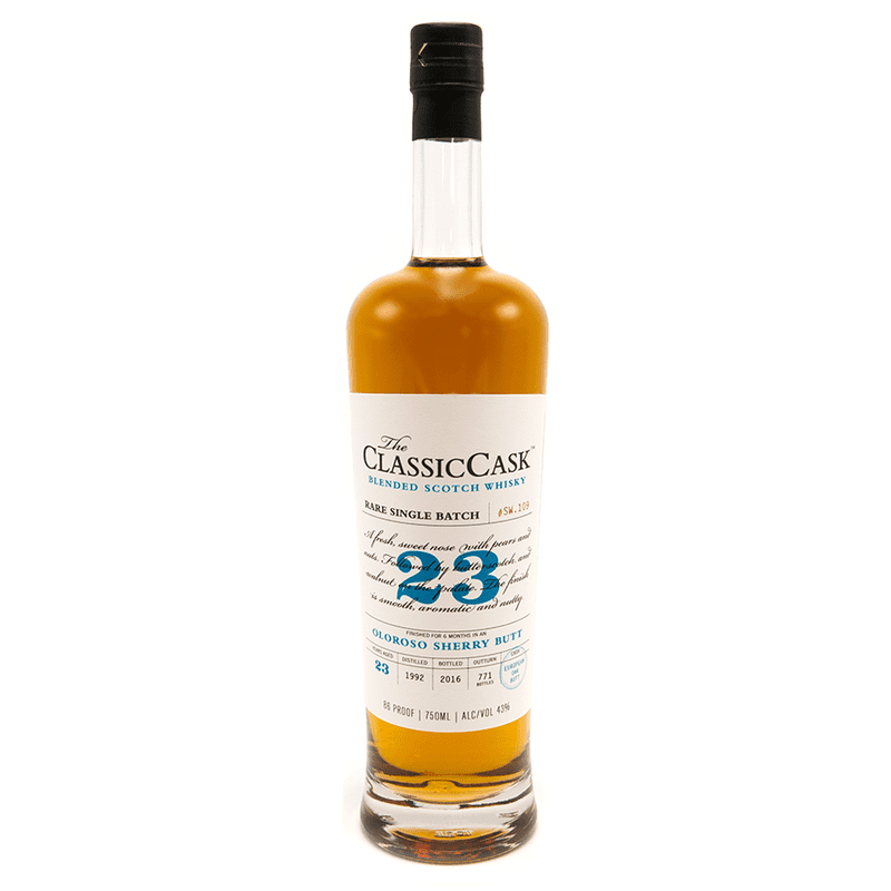 The Classic Cask 23 Year Old Rare Single Batch Oloroso Sherry Butt Blended Scotch Whisky - Vintage Wine & Spirits