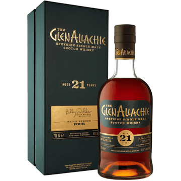 The GlenAllachie 21 Year Old Batch 4 Speyside Single Malt Scotch Whisky - Vintage Wine & Spirits