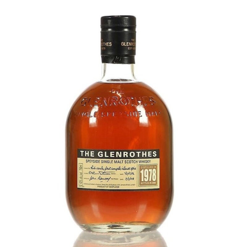 The Glenrothes Vintage 1978 Speyside Single Malt Scotch Whisky - Vintage Wine & Spirits