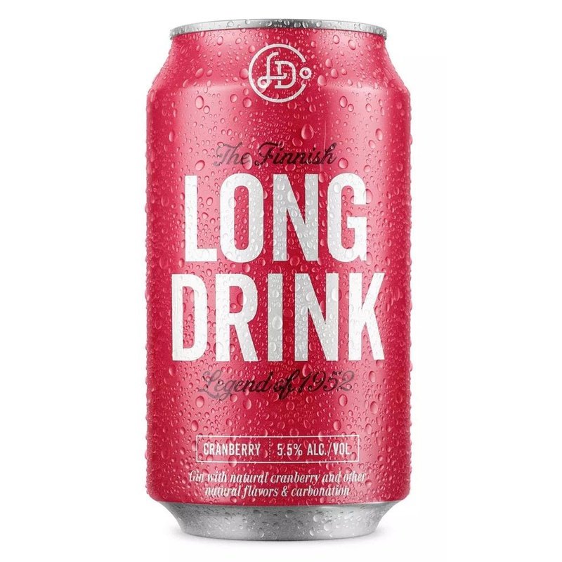 The Long Drink 'Cranberry' Flavored Gin 6-Pack - Vintage Wine & Spirits