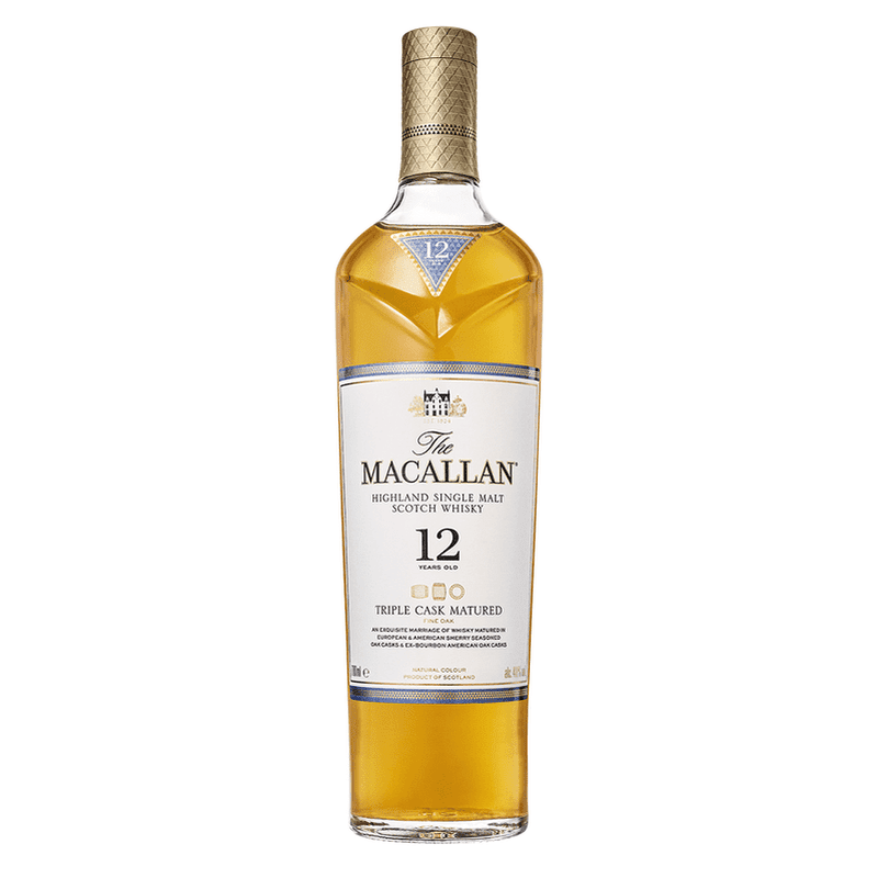 The Macallan 12 Year Old Triple Cask Matured Highland Single Malt Scotch Whisky - Vintage Wine & Spirits