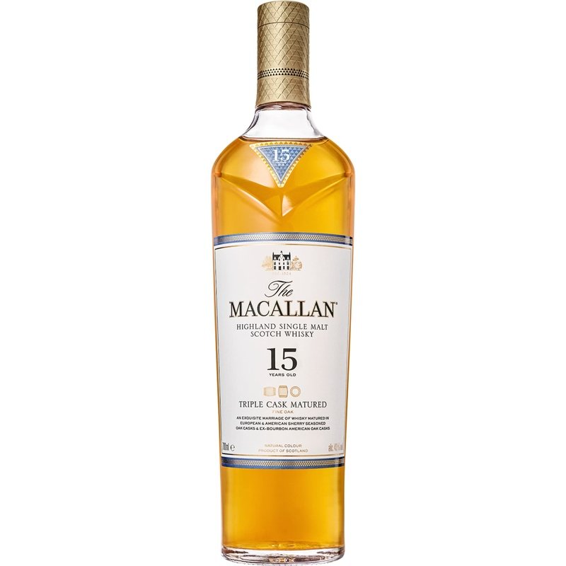 The Macallan 15 Year Old Triple Cask Matured Highland Single Malt Scotch Whisky - Vintage Wine & Spirits