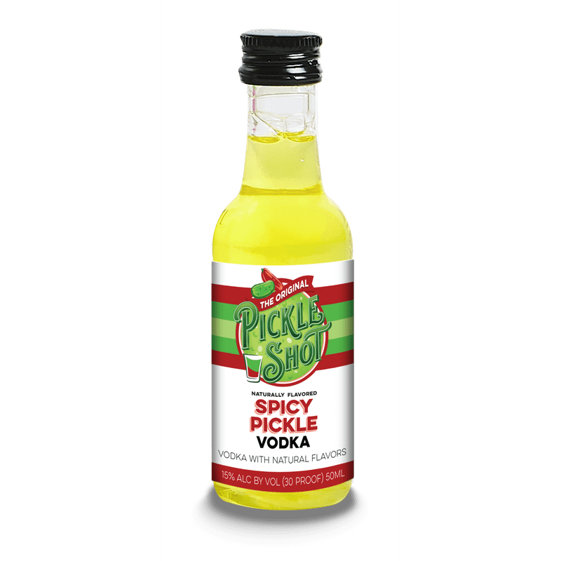 The Original Pickle Shot Spicy Pickle Vodka 50ml - Vintage Wine & Spirits