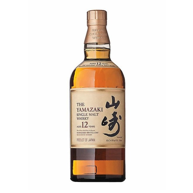 The Yamazaki 12 Year Old Single Malt Japanese Whisky - Vintage Wine & Spirits