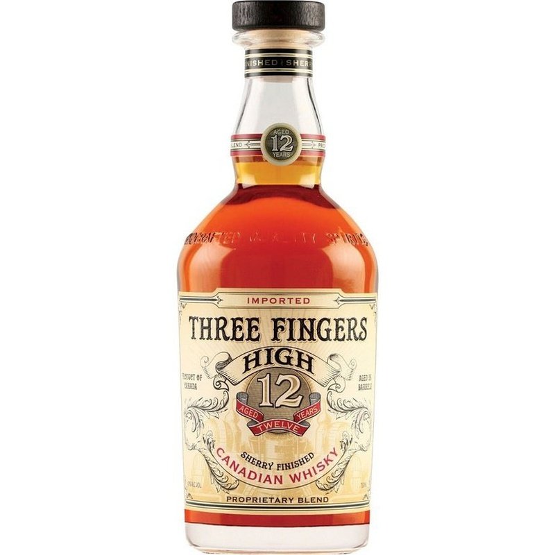 Three Fingers High 12 Year Old Canadian Whisky - Vintage Wine & Spirits