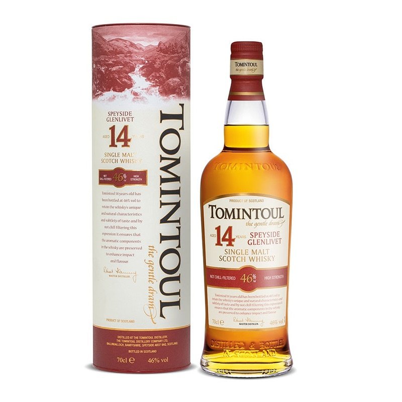 Tomintoul 14 Year Old Speyside Glenlivet Single Malt Scotch Whisky - Vintage Wine & Spirits