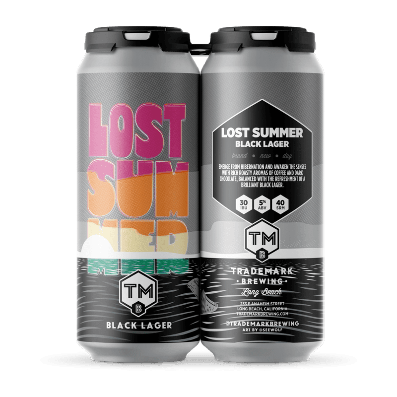 Trademark Brewing "Lost Summer" Black Lager 4 Pack - Vintage Wine & Spirits