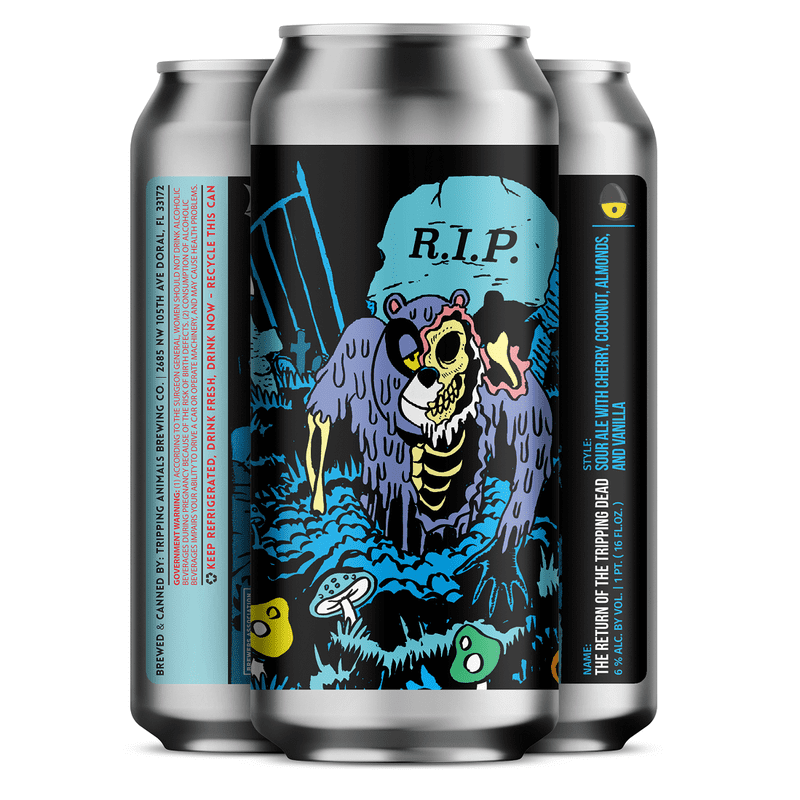 Tripping Animals Brewing Co. 'The Return Of The Tripping Dead' Sour Ale Beer 4-Pack - Vintage Wine & Spirits