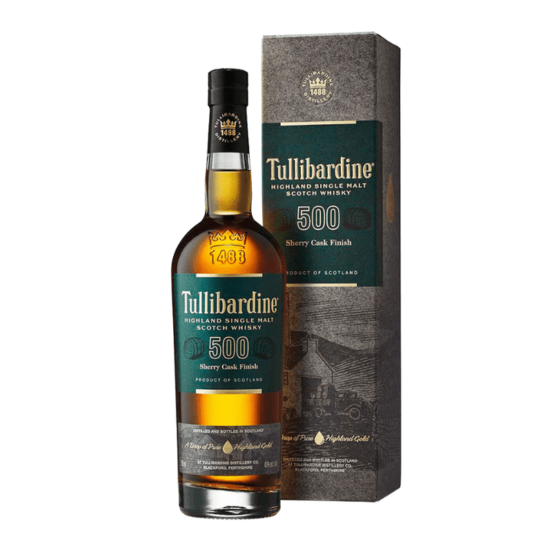 Tullibardine 500 Sherry Cask Finish Highland Single Malt Scotch Whisky - Vintage Wine & Spirits