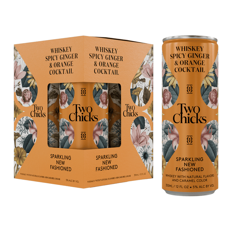 Two Chicks Sparkling New Fashioned 4-Pack Cocktail - Vintage Wine & Spirits