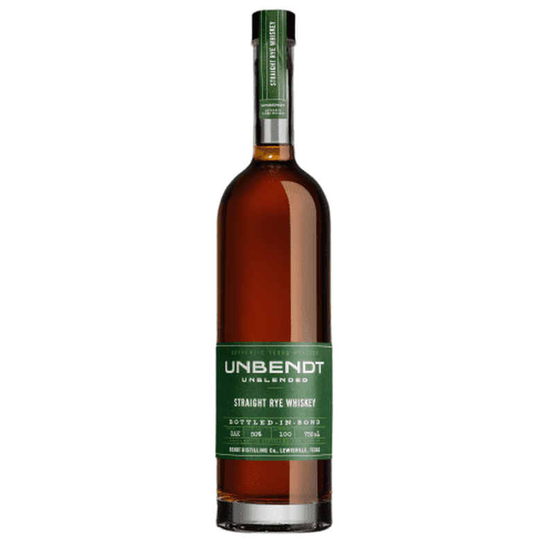 UNBENDT Straight Rye Bottled in Bond - Vintage Wine & Spirits