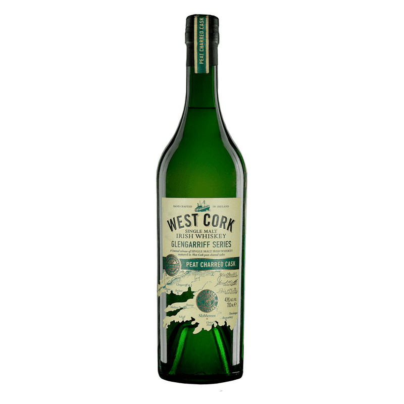 West Cork Glengarriff Series Peat Charred Cask Single Malt Irish Whiskey - Vintage Wine & Spirits