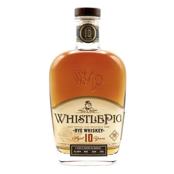 WhistlePig 10 Year Old Straight Rye Whiskey - Vintage Wine & Spirits