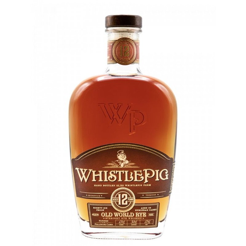 WhistlePig Old World Rye 12 Year Old Straight Rye Whiskey - Vintage Wine & Spirits