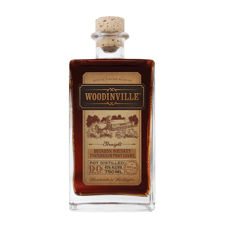 Woodinville Port Cask Finish Straight Bourbon Whiskey - Vintage Wine & Spirits