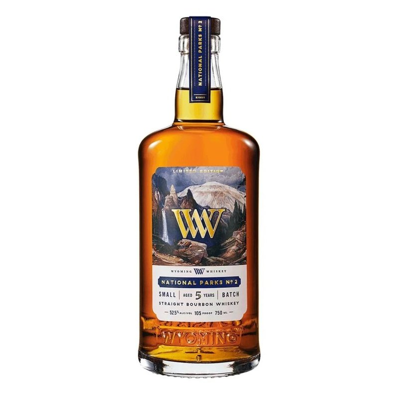 Wyoming Whiskey National Parks No. 2 Small Batch 5 Year Old Straight Bourbon Whiskey - Vintage Wine & Spirits